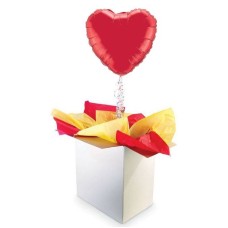 18 / 46cm Premium Love Balloon Parcel with Foil Balloon